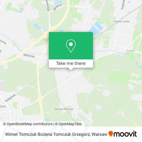 Wimet Tomczuk Bożena Tomczuk Grzegorz map