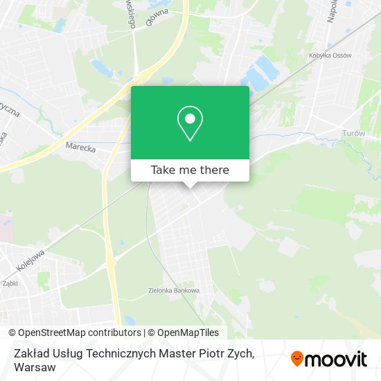 Zakład Usług Technicznych Master Piotr Zych map