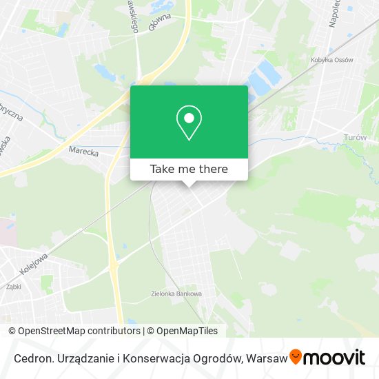 Cedron. Urządzanie i Konserwacja Ogrodów map