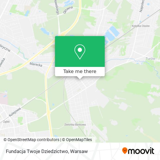 Fundacja Twoje Dziedzictwo map