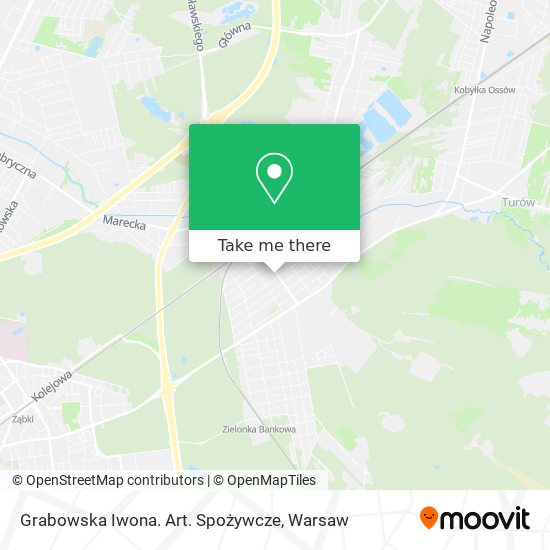 Grabowska Iwona. Art. Spożywcze map