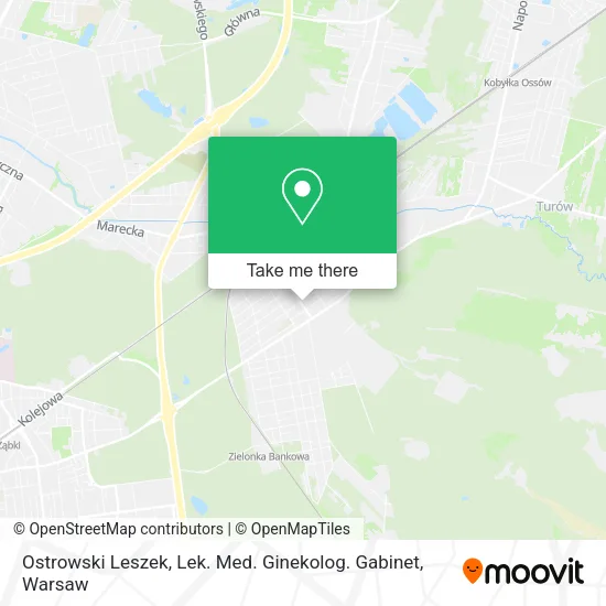 Ostrowski Leszek, Lek. Med. Ginekolog. Gabinet map