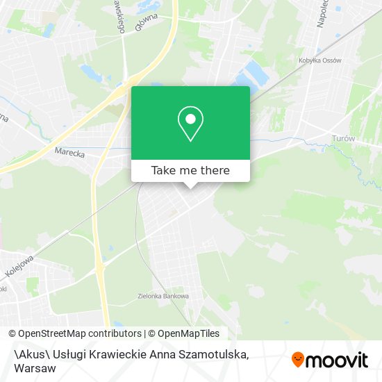 \Akus\ Usługi Krawieckie Anna Szamotulska map