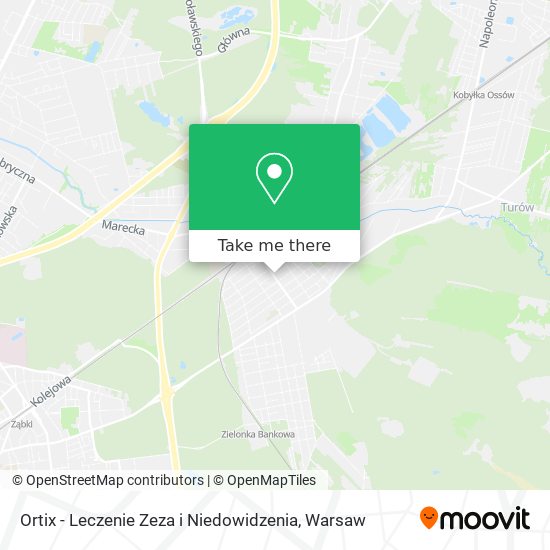 Ortix - Leczenie Zeza i Niedowidzenia map