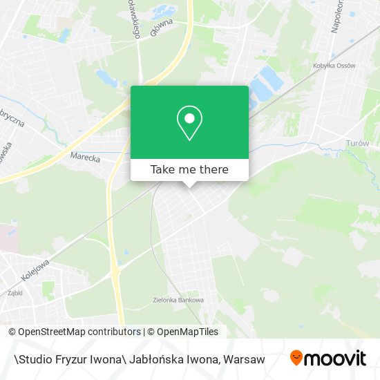 \Studio Fryzur Iwona\ Jabłońska Iwona map