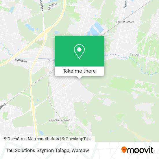 Tau Solutions Szymon Talaga map