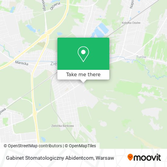 Gabinet Stomatologiczny Abidentcom map