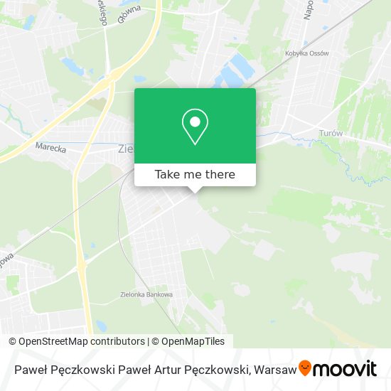 Paweł Pęczkowski Paweł Artur Pęczkowski map