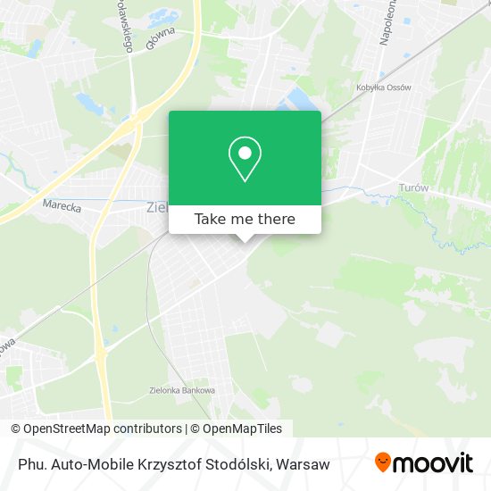 Phu. Auto-Mobile Krzysztof Stodólski map