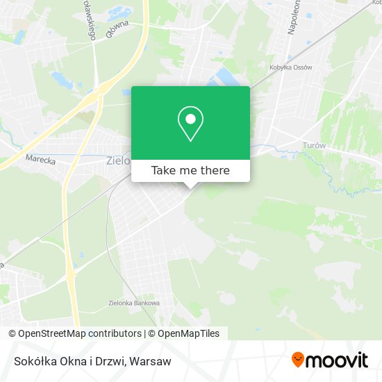 Sokółka Okna i Drzwi map