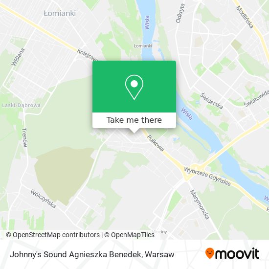 Johnny's Sound Agnieszka Benedek map