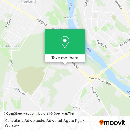 Kancelaria Adwokacka Adwokat Agata Pęzik map