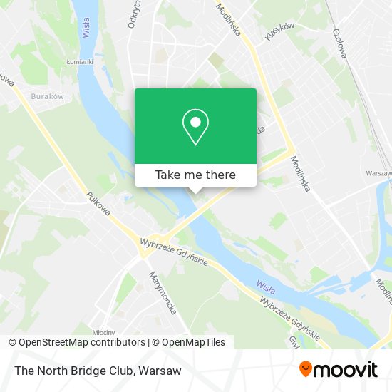 The North Bridge Club map