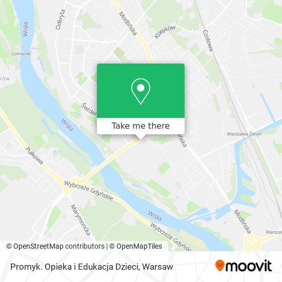 Promyk. Opieka i Edukacja Dzieci map