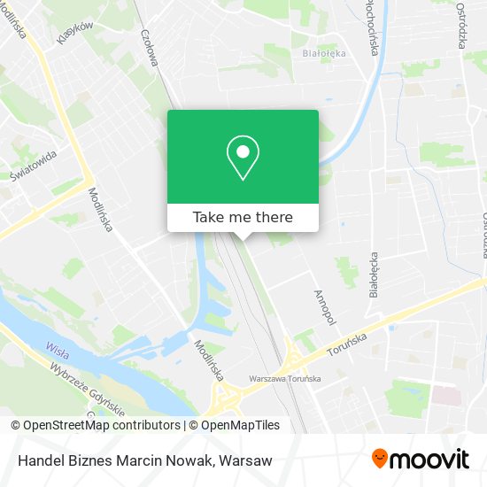 Handel Biznes Marcin Nowak map