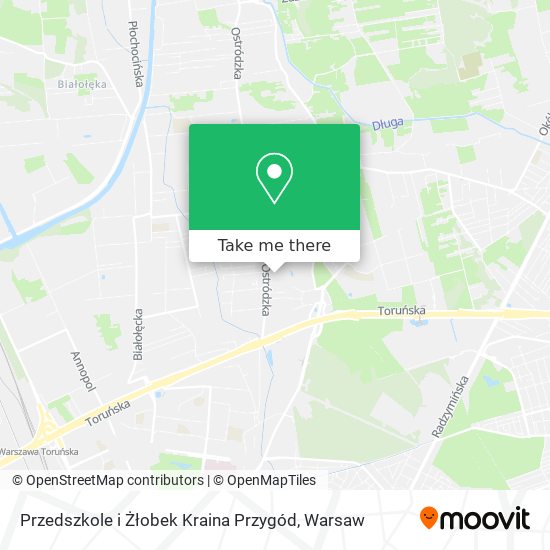 Przedszkole i Żłobek Kraina Przygód map