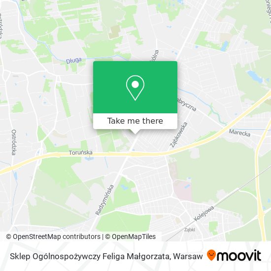 Sklep Ogólnospożywczy Feliga Małgorzata map