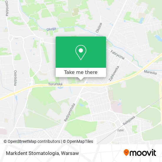 Markdent Stomatologia map