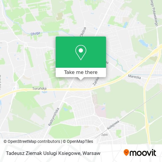 Tadeusz Ziemak Uslugi Ksiegowe map