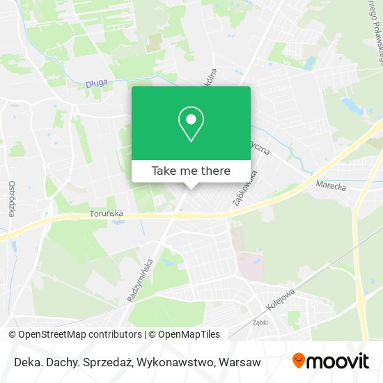 Deka. Dachy. Sprzedaż, Wykonawstwo map