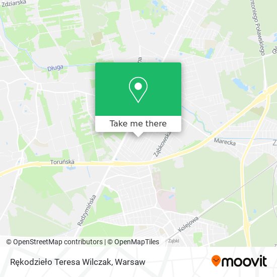 Rękodzieło Teresa Wilczak map