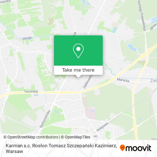 Karman s.c. Rosłon Tomasz Szczepański Kazimierz map