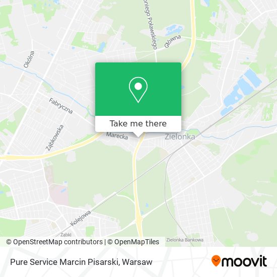 Pure Service Marcin Pisarski map