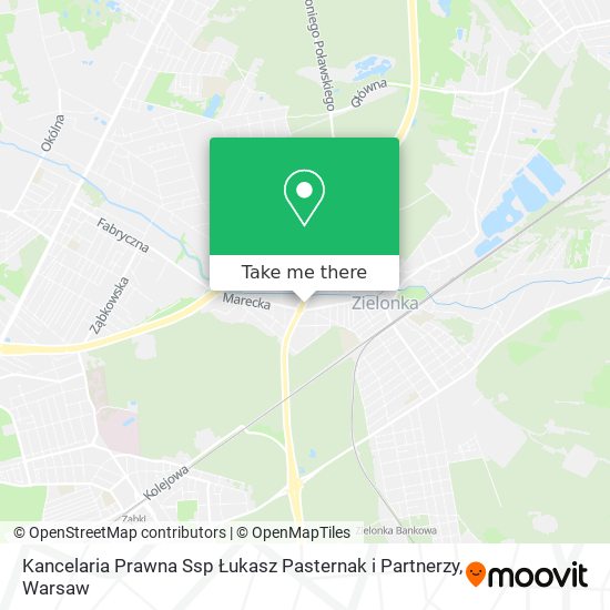 Kancelaria Prawna Ssp Łukasz Pasternak i Partnerzy map