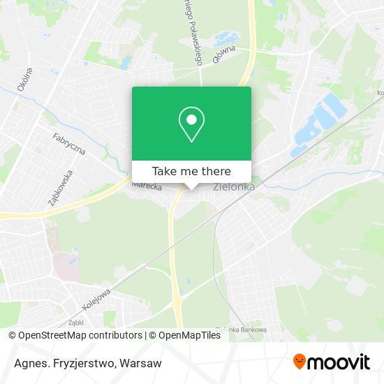 Agnes. Fryzjerstwo map