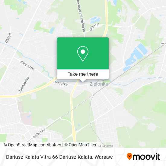 Dariusz Kalata Vitra 66 Dariusz Kalata map