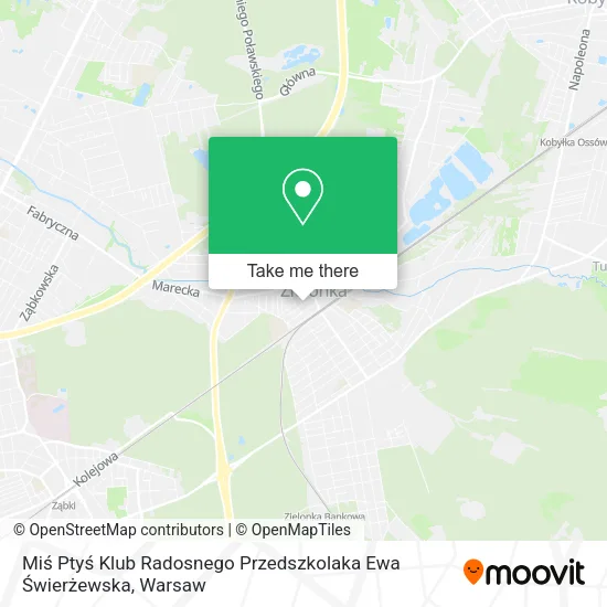 Miś Ptyś Klub Radosnego Przedszkolaka Ewa Świerżewska map