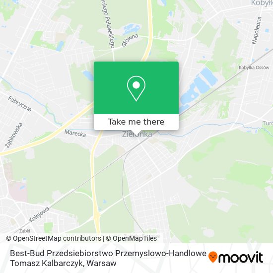 Best-Bud Przedsiebiorstwo Przemyslowo-Handlowe Tomasz Kalbarczyk map