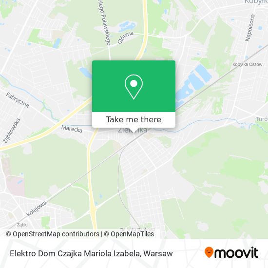 Elektro Dom Czajka Mariola Izabela map