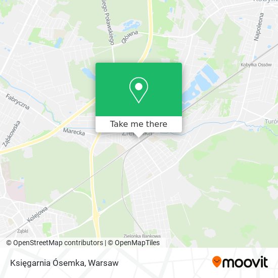 Księgarnia Ósemka map