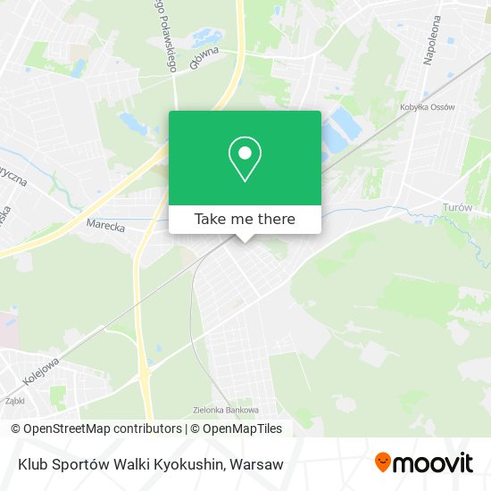 Klub Sportów Walki Kyokushin map