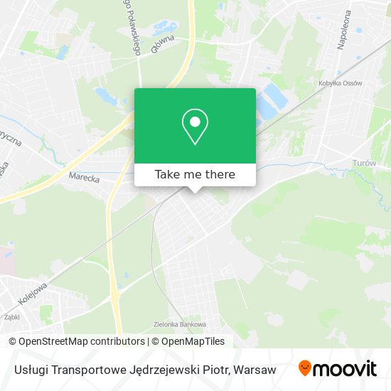 Usługi Transportowe Jędrzejewski Piotr map