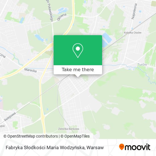 Fabryka Słodkości Maria Wodzyńska map