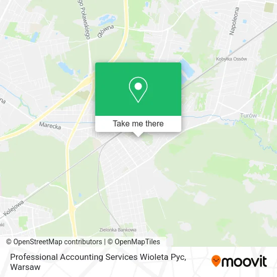 Professional Accounting Services Wioleta Pyc map