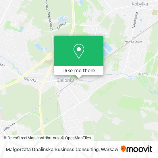 Małgorzata Opalińska Business Consulting map