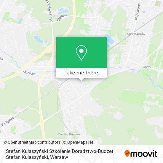 Stefan Kulaszyński Szkolenie Doradztwo-Budżet Stefan Kulaszyński map