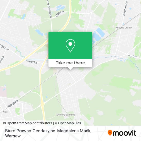 Biuro Prawno-Geodezyjne. Magdalena Mańk map