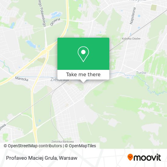 Profaveo Maciej Grula map