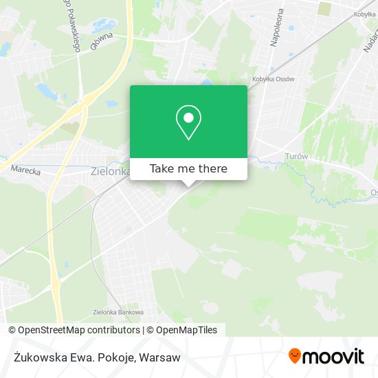 Żukowska Ewa. Pokoje map