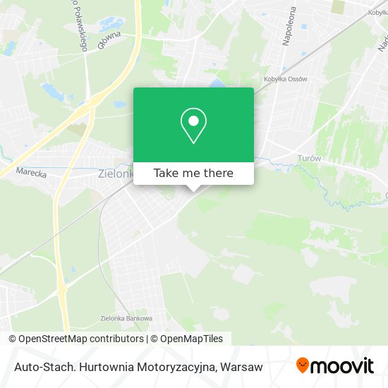 Auto-Stach. Hurtownia Motoryzacyjna map