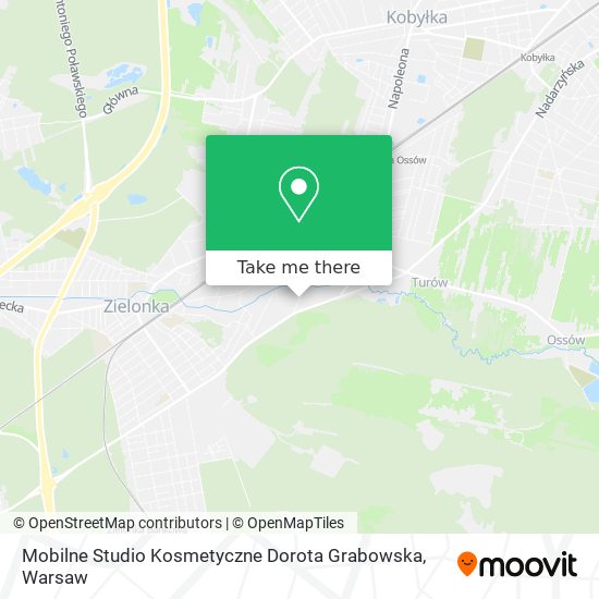 Mobilne Studio Kosmetyczne Dorota Grabowska map