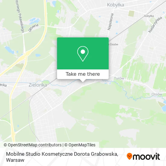 Карта Mobilne Studio Kosmetyczne Dorota Grabowska