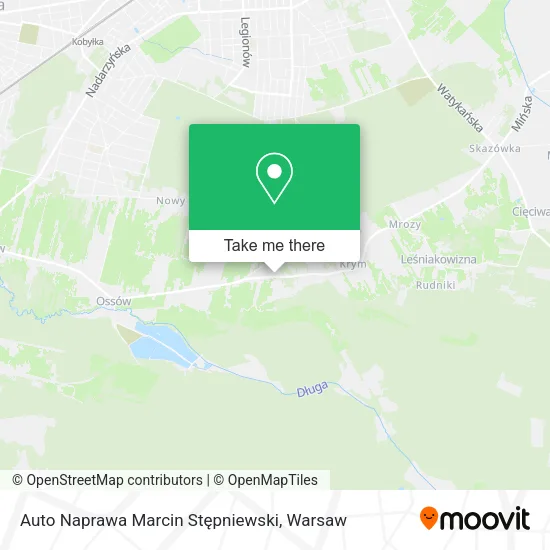Auto Naprawa Marcin Stępniewski map