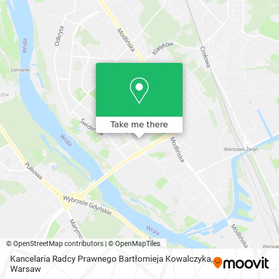 Kancelaria Radcy Prawnego Bartłomieja Kowalczyka map