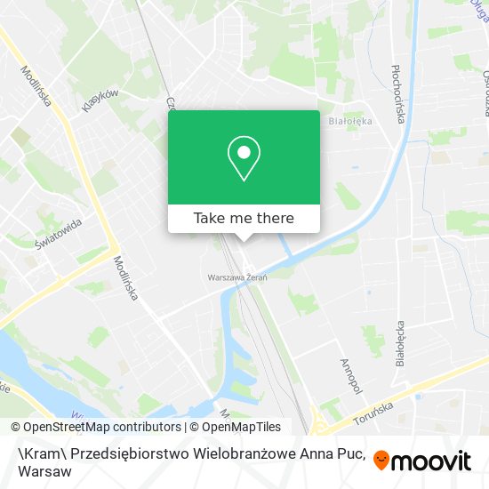 \Kram\ Przedsiębiorstwo Wielobranżowe Anna Puc map