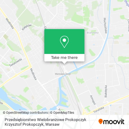 Przedsiębiorstwo Wielobranżowe Prokopczyk Krzysztof Prokopczyk map